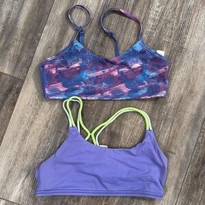 Ivivva Lululemon Sports Bra lot size 12